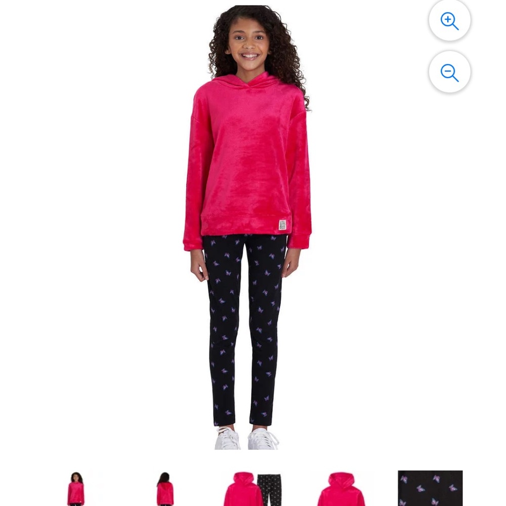 Lucky brand 10 hoodie & leggings set nwt